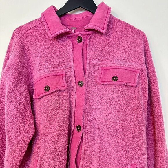FREE PEOPLE We the Free Ruby Jacket in Pink Envy Size Small - Picture 7 of 13